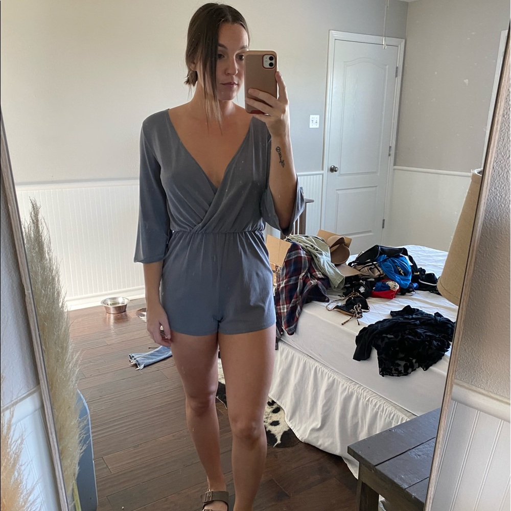 Blue Romper